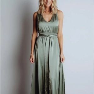 Roma Eucalyptus Dress from Baltic Born